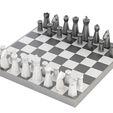 1.jpg Low Poly Chess Set