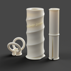 Lint roller 1-.png Free STL file Lint roller, BÄSTIS・3D print object to download