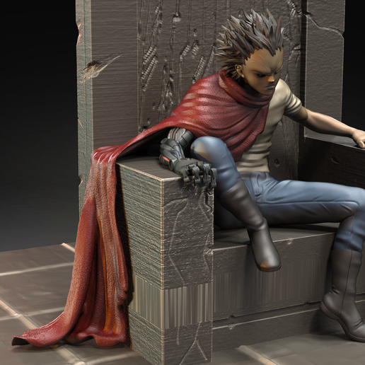 🎨 TETSUO FANART・Archivo STL para Impresión 3D・Cults