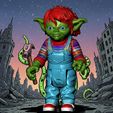screenshot.7506.jpg Star Wars - "Chucky Yoda" - Retro 3,75" Action Figur | Horror Collection
