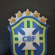 4.jpg ESCUDO SELECCIÓN DE BRASIL CBF / BRAZIL SELECTION SHIELD CBF