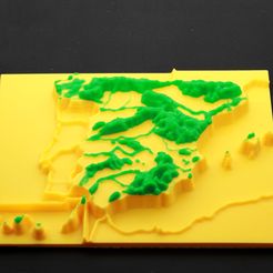 IMG_8081b.jpg STL-Datei Iberian mountain range, mountain chain spain kostenlos・3D-Drucker-Modell zum herunterladen