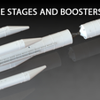 stages.png ESA Ariane 6 (1:100) Rocket model