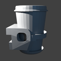 Cupholder-render-001.png 1:24 Автомобильный держатель для кофейных чашек