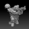 orc revolver aiming.jpg STL-Datei Ork Astroknight Megapack・3D-Drucker-Vorlage zum herunterladen