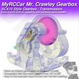 MRCC_MrCrawley_Gearbox_10.jpg MyRCCar Mr. Crawley Gearbox / Transmission, SCX10 style