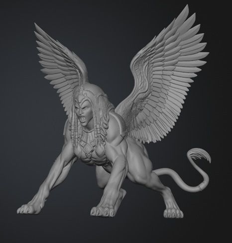 🎲 sphinx・Free STL File for 3D printing・Cults
