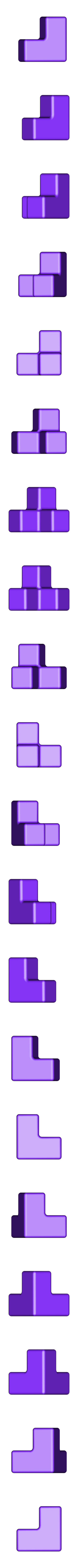 2.STL Easy Tetris style Puzzle Cube
