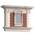 3ddd2.jpg Classic facade with rusticated stone 3D model