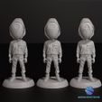 2.jpg Guarda-costas de lulas - Conjunto de modelos 3D STL com base (círculo, quadrado, triângulo)