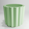 Wavy-Elegance-Flower-Pot.png Цветочный горшок "Волнистая элегантность