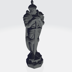 King.png Archivo STL Juego de ajedrez de mago de Harry Potter - Rey・Plan para descargar y imprimir en 3D