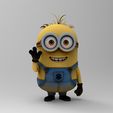 untitled.2242.jpg Minion Friendly Wave – 3D Printable Figurine