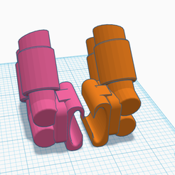 crocks.png STL-Datei Croc Auspuff・3D-druckbares Modell zum Herunterladen