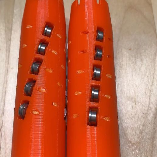 nerf bearing rifled barrel 3D model