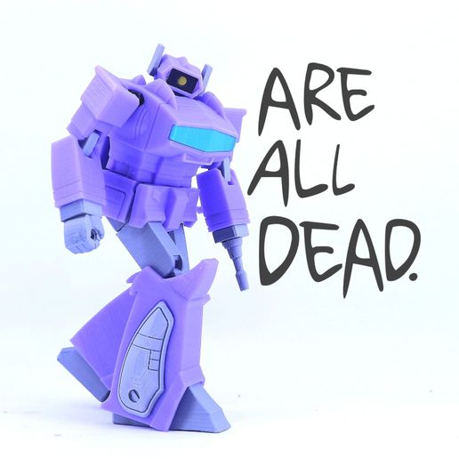 G1 TRANSFORMERS SHOCKWAVE 3D model