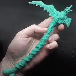 1.jpg STL file Undead scythe・Design to download and 3D print
