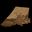 5.png Topographic Map of Montana – 3D Terrain
