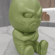 HighQuality3.png 3D Angry Egg Decor with 3D Print Stl Files and Gift for Kids & Kids Toy, Figure, 3D Printing, Shoes, 3D Printed Decor, 3D Figure Print