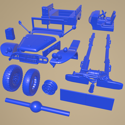 a057.png STL file Dodge WC-52 1942 printable car in separate parts・3D printable model to download