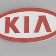 Kia_old.jpg Car Keychain Multicolor