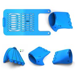 hand 5.jpg Free STL file Fusion Hand / Prosthetic hand・3D printable model to download