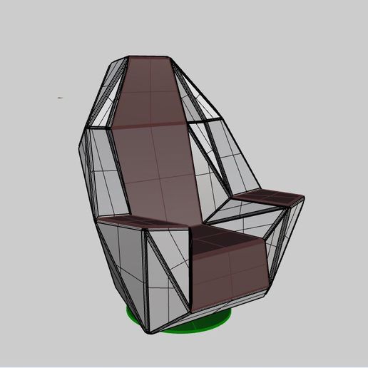 IMG_1.jpg Archivo STL Silla de origami・Objeto imprimible en 3D para descargar, formforge