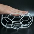 ball pressed.jpg Elastic Hexaball (Spherical polyhedron)