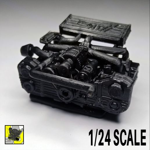 Engine_EJ20_Subaru_WRX_1.jpg STL file 1/24 Scale Engine EJ20/EJ25 Subaru WRX・Design to download and 3D print, PWLDC