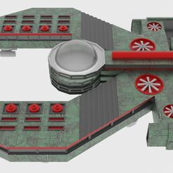Mig-500-Spaceship-2.jpg Download STL file Mig - 500 Spaceship • 3D printer template, elitemodelry