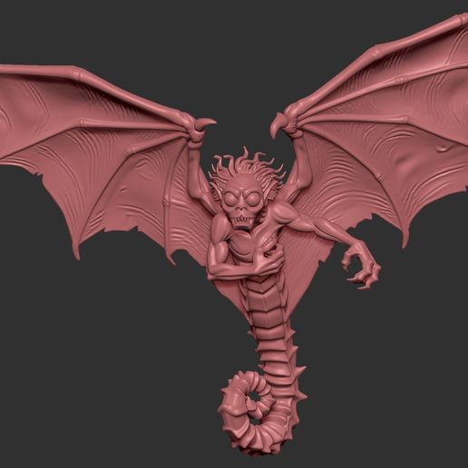 🪶 Wing Deadite・Archivo STL para Impresión 3D・Cults