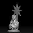 a9.jpg Statue of Jesus praying 2 3D print model