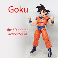 GOKU SUPER SAIYAJIN 4 - SS4 - BIONIC3D free 3D model 3D printable