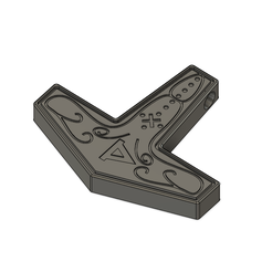 mjolnir-v1.png OBJ file Mjolnir Custom Necklace・3D print model to download, brncsolid