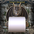 ToiletDragon_Render_02.png Dragón de papel higiénico - No necesita soportes