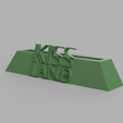 Kiss-land-with-letters-model-1.png THE WEEKND CD STAND WALL - ALL ALBUMS