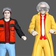 6.jpg MARTY MCFLY DOC EMIT BROWN stand BACK TO THE FUTURE 2 FIGURINE MINIATURE 1:24 3D PRINT