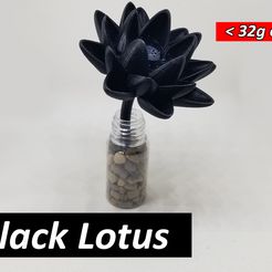 3c788401-4055-40fd-9376-df0f8168e72b.jpg MTG Black Lotus Flower Display Piece - Magic The Gathering Desk Toy