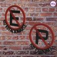 Render-Cartel-No-Estacionarse.jpg Запрет на парковку - Знак запрета парковки