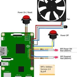 controle_RPI_bb_V2.0.png Download free STL file [RPI CUSTOM] Button and led for RPI 3 • 3D printer template, jeff38100