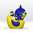 4.jpg Sprunki OC 3D Modell Ankha Duck STL Datei 3D Modell Fanart