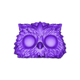 Owl_Head1.stl Spring Shaking bobble Head Cute Owl -Animal-Fun Art