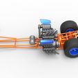 9.jpg Diecast Dragster à moteur avant avec 2 V8 Version 2 Echelle 1:25