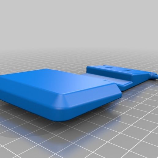 Foot pedal assembly Hoover WindTunnel UH70120 Hoover T2 304233001 3D model