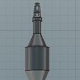 1.jpg Ww2 German Panzerschrek rocket ammunition 3D