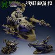 piratebiker3.png 3D file PIrate Biker #3・3D printing template to download