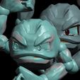 ScreenShot788.jpg Fichier 3D Pokemon Geodude Action figure Jouet articulé・Design imprimable en 3D à télécharger