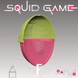 masksoldier4.jpg Archivo STL gratuito El juego del calamar mask/ Squid Game Mask - Front Man Mask Squid Game・Objeto imprimible en 3D para descargar