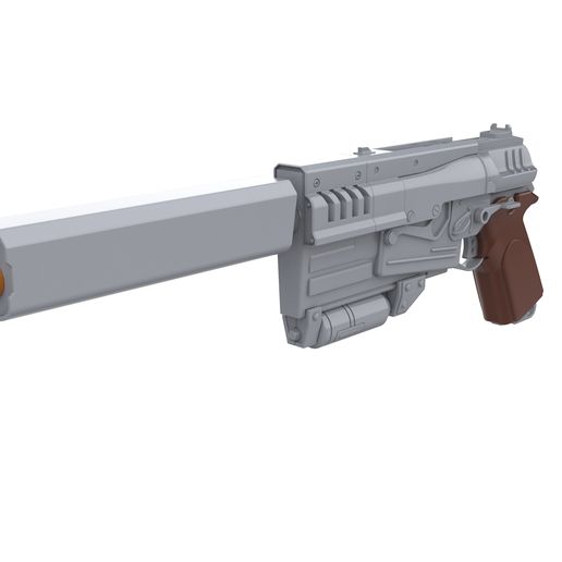 untitled.958-1.jpg 10mm Pistol - Fallout 4 - Printable 3d model - STL files