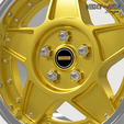 13.png Next-Gen - Simmons Wheels "B45" - Real Rims for Scale Model Cars (STL FILES)